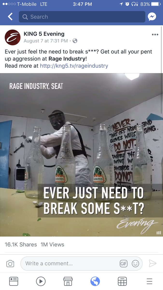 We hit 1 million views on facebook! <a href="/KING5Seattle/">KING 5 News</a> <a href="/KING5Evening/">Evening on KING 5</a>