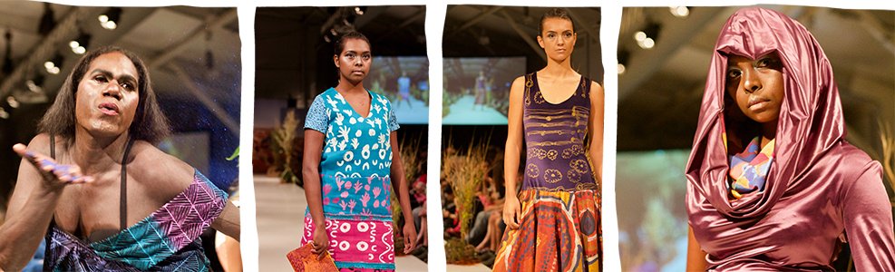 Aboriginal Visual Art Students Centre Stage at DAAF Fashion Show hubs.ly/H08nJv60