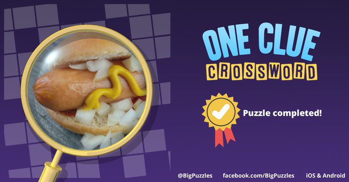 I completed a puzzle in One Clue Crossword. Play now for free! https://t.co/weQaJ1IYT1 #OneClueCrossword<a href="/tag/onecluecrossword"class="tags"><span>#onecluecrossword</span></a>