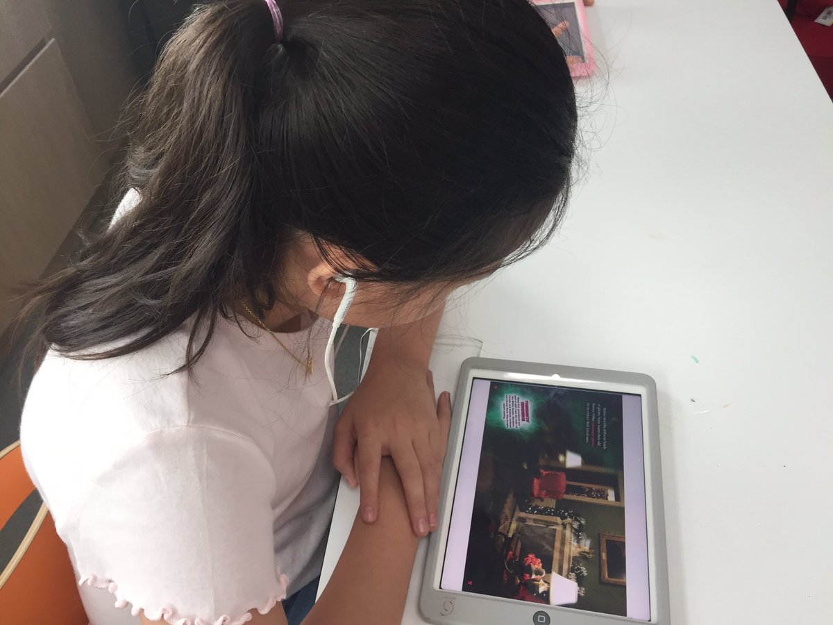 emilyvand12's tweet photo. Testing out the new #epicapp for reading. Discovered you can listen, read and earn badges. @ISPPCambodia @kpackteacher @simontempletonz https://t.co/VyohP4adRo