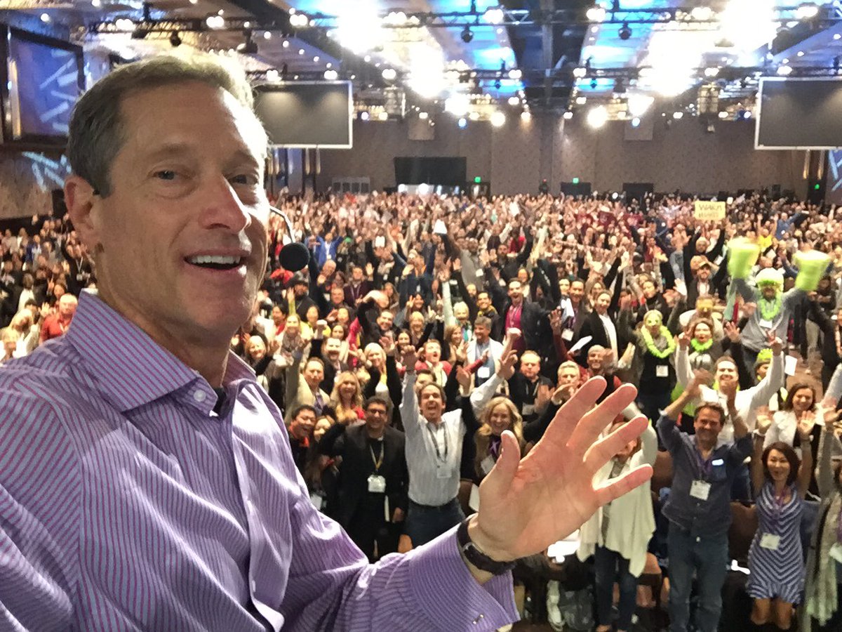 It's amazing to be talking New Marketing Mastery with the gladiators at <a href="/TonyRobbins/">Tony Robbins</a> #businessmastery