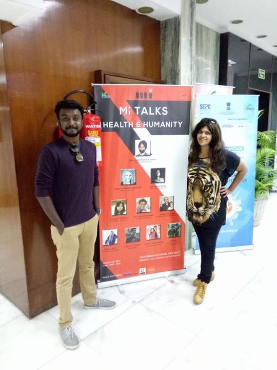 MindsIgnited_'s tweet photo. Speakers have started arriving at #Mitalks #mindsignited 
Here we have @vineethvincent and Sana Iqbal. https://t.co/F1iHDZyZkU