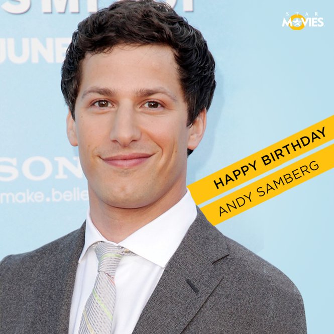 Happy birthday to the hilarious, Andy Samberg! 