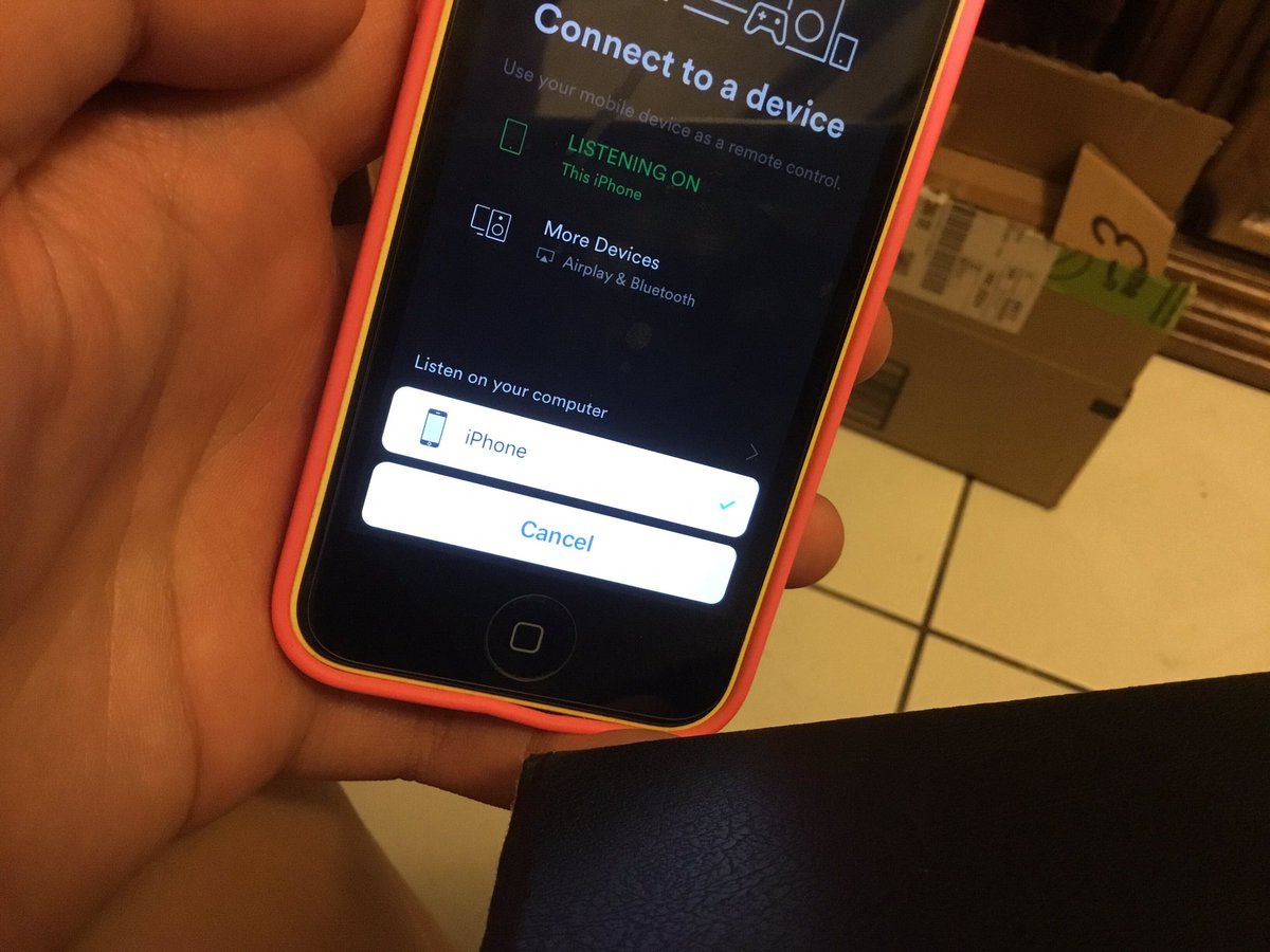 play spotify on bluetooth speaker