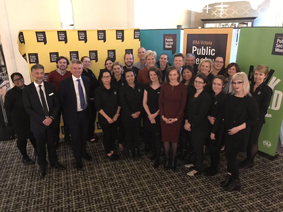 GillCallister's tweet photo. Congratulations to the wonderful @IPAAVic team on a successful #publicsectorweek 
More than 30 events over 5 days with 2000+ attendees. 👏🏻 https://t.co/QN5ZXT2LL5