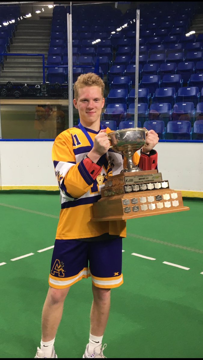 StuartChernoff's tweet photo. Waited my whole life to win #Gold! So pumped to have done it with the best group of guys I've ever played box with. #Adanacs #Family https://t.co/um8LrKfyb8