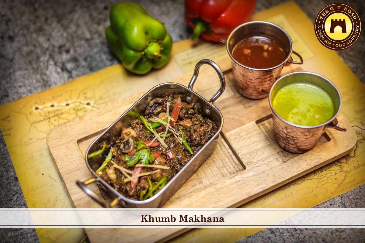 TheGTRoad1's tweet image. Experience the essence of Indian flavors on your plate with Khumb Makhana - a must try at The G.T. Road
#authenticflavors #Revisitingroots