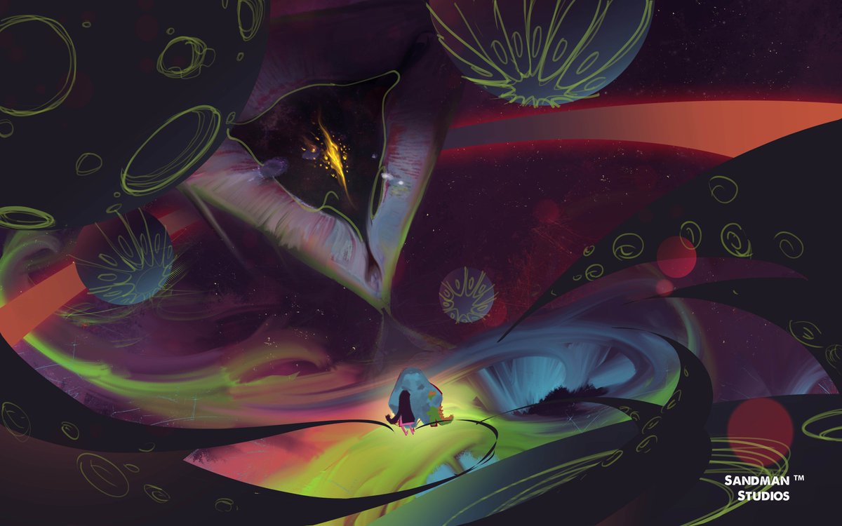 As Sandman gives people a dream, we are trying to build our own  world".The director told me that there will be a new activty abont it #VR