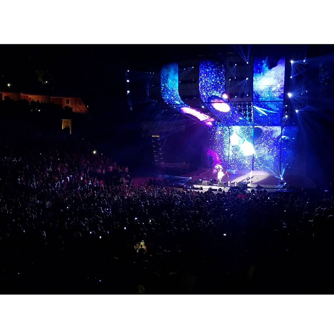 msalcolvin's tweet photo. WHAT A NIGHT. 💃thanks @teddysphotos 👋 see ya next time. #RockTheBOK #DivideTour https://t.co/I5ehNesXF0