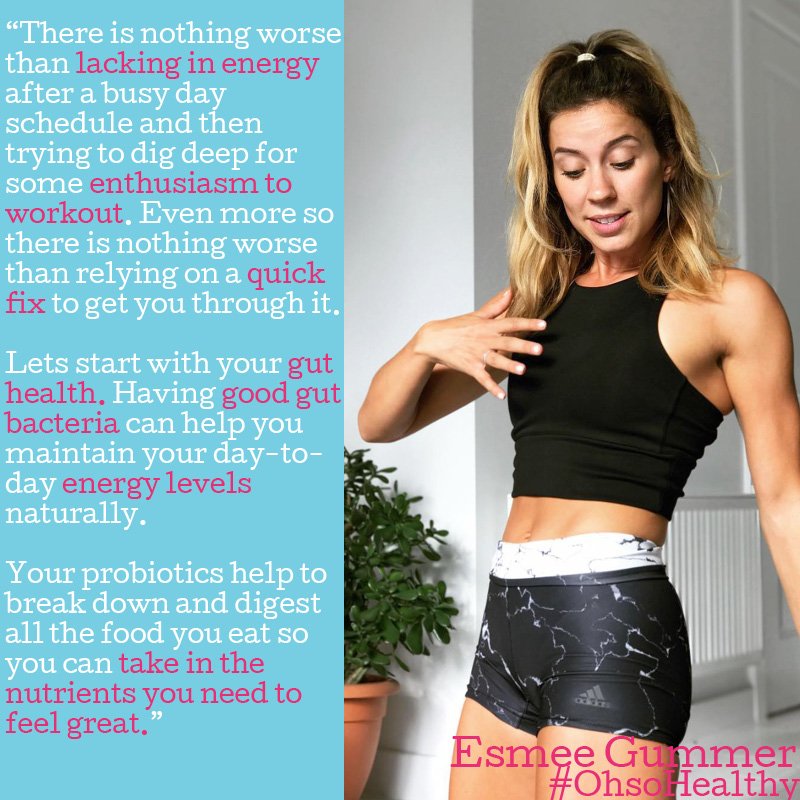We all need an #energy boost once in a while. We love this tip from #OhsoHealthy <a href="/Esmee_Gummer/">Esmée Gummer</a> 🍫✨