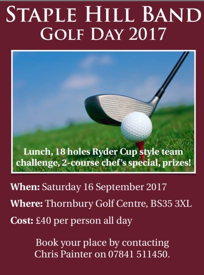 1 month to go. See the poster for details. Would be great to see you there! ⛳️🏌️