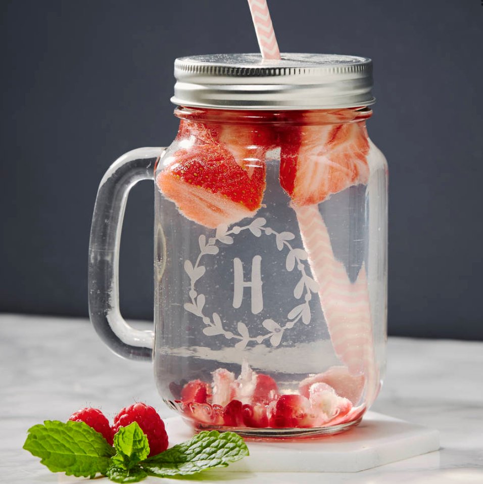 For the chance to WIN this personalised mason jar, just tell us what you&ap...