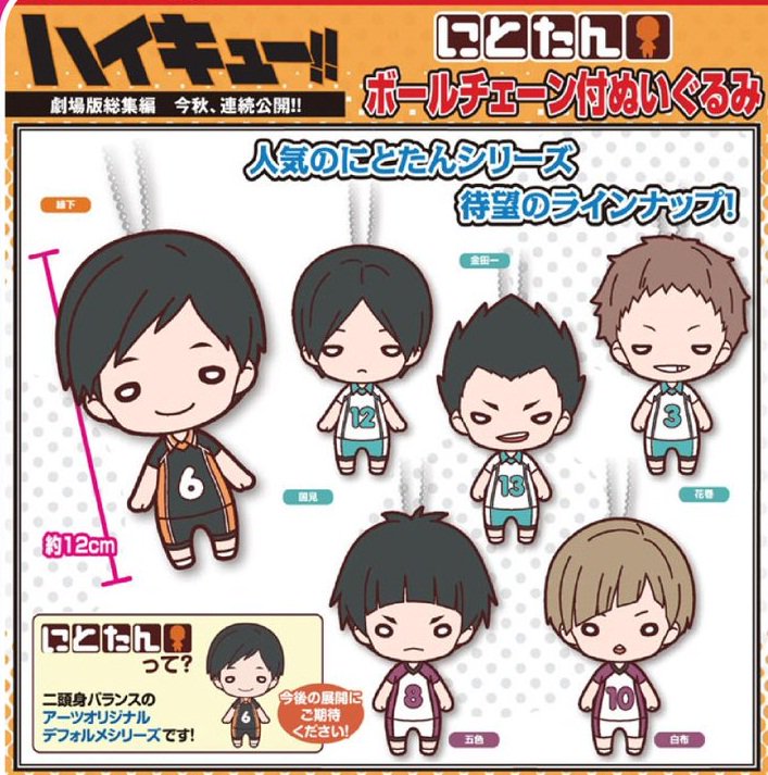 ハイキュー!! 国見英 金田一勇太郎 にとたん グッズセット