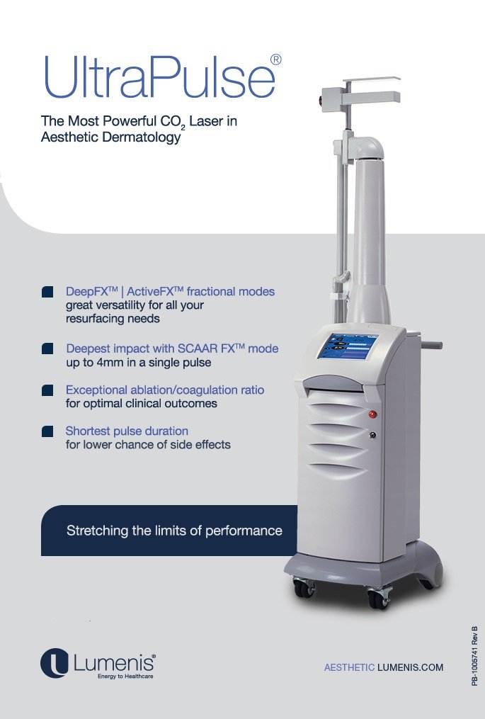 LumenisIndia's tweet photo. UltraPulse® can penetrate deeper than any aesthetic ablative CO2 laser. Combined with great versatility.
#Lumenis #UltraPulse #dermatology https://t.co/b5dtxb0xyC