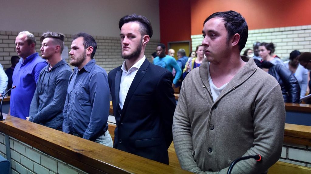 SABCNews_Radio's tweet photo. Five men accused of assaulting a couple at a KFC outlet will appear in the Pretoria North Magistrate's Court today https://t.co/iy5zUpazRh