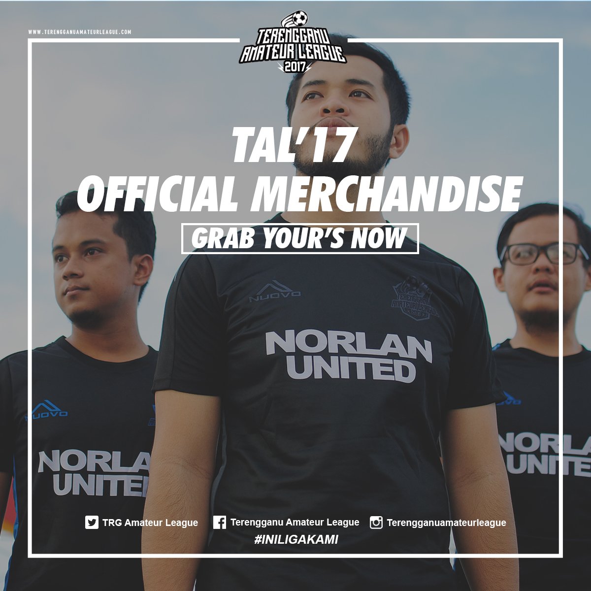 TALeague17's tweet photo. jom dapatkan OFFICIAL MERCHANDISE @TALeague17 RM34.90 sajaha. Postage : RM8 (semenanjung) RM12 (Sabah &amp; Sarawak) #TAL17 https://t.co/uwYuhei6EP