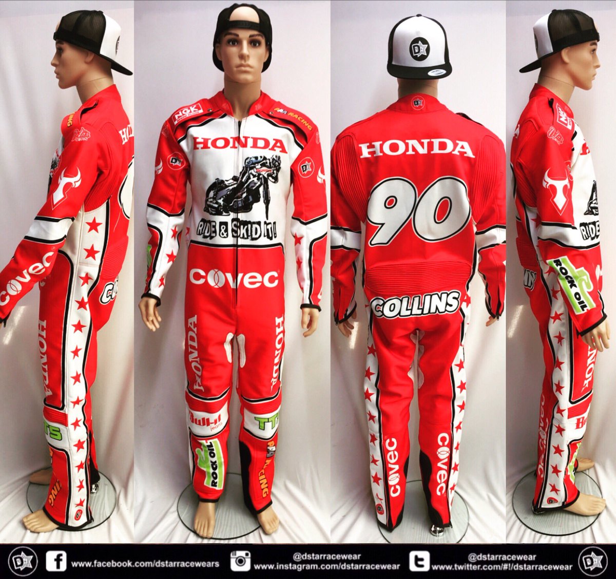 D-Star Racewear (@dstarracewear) on Twitter photo <a href="/Rideandskidit/">Aidan Collins</a> new #flattrack racesuit made from our new <a href="/BULLitJEANS/">Bull it Jeans</a> <a href="/CovecTechnical/">Covec Textiles Ltd</a> material.
#dstar #speedway #zuzel <a href="/Rideandskidit/">Aidan Collins</a> new #flattrack racesuit made from our new <a href="/BULLitJEANS/">Bull it Jeans</a> <a href="/CovecTechnical/">Covec Textiles Ltd</a> material.
#dstar #speedway #zuzel
