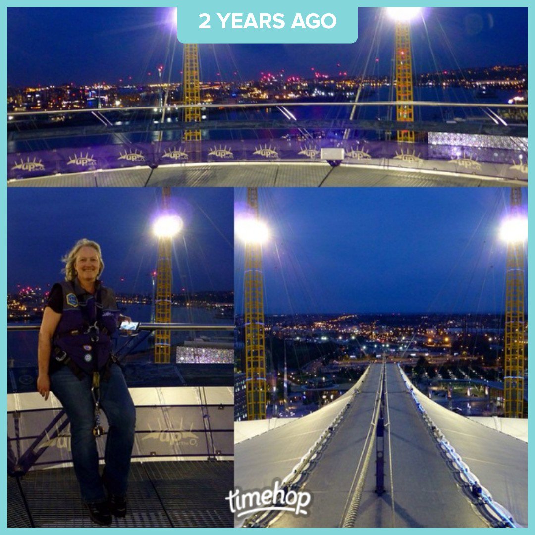 f1roro's tweet photo. Two years ago... another great idea of yours @KazzC #topoftheO2 #londonhighlights (literally!) https://t.co/8OscgGGFEY