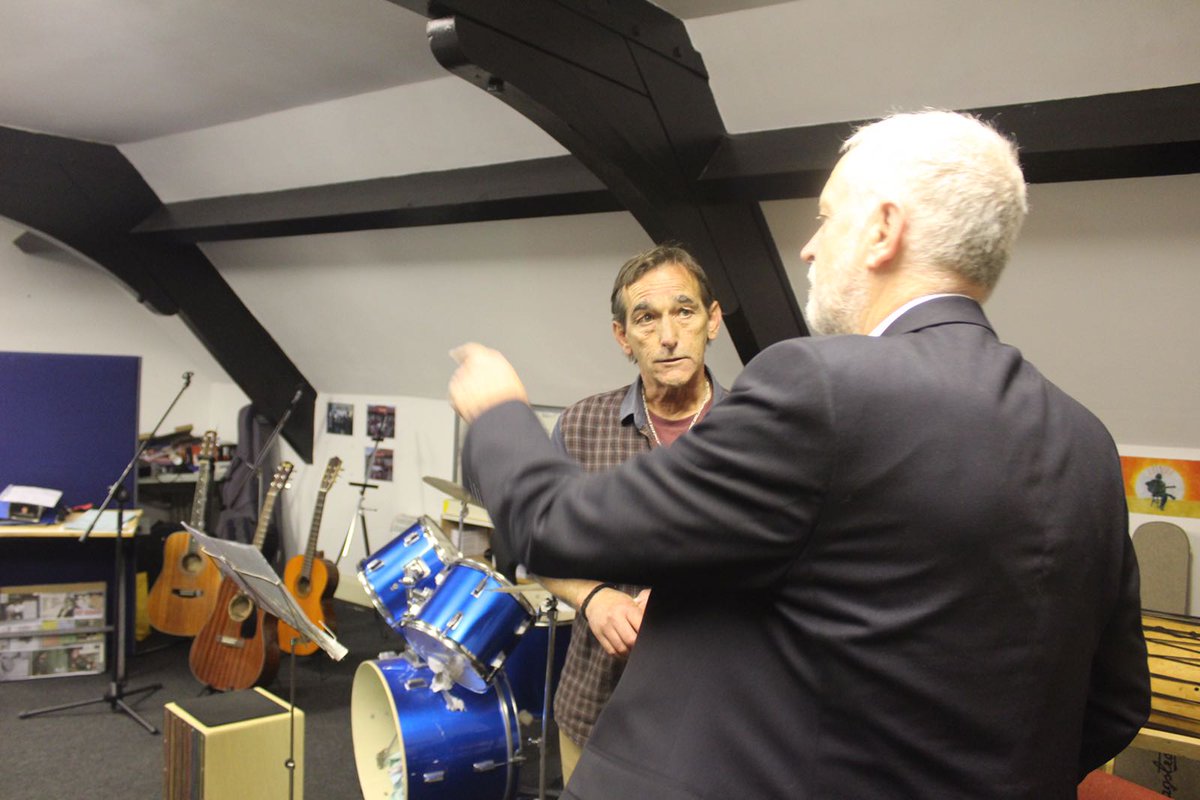 Stanley's Youth and Community Centre run music sessions for children. Every young person should have the opportunity to learn an instrument.