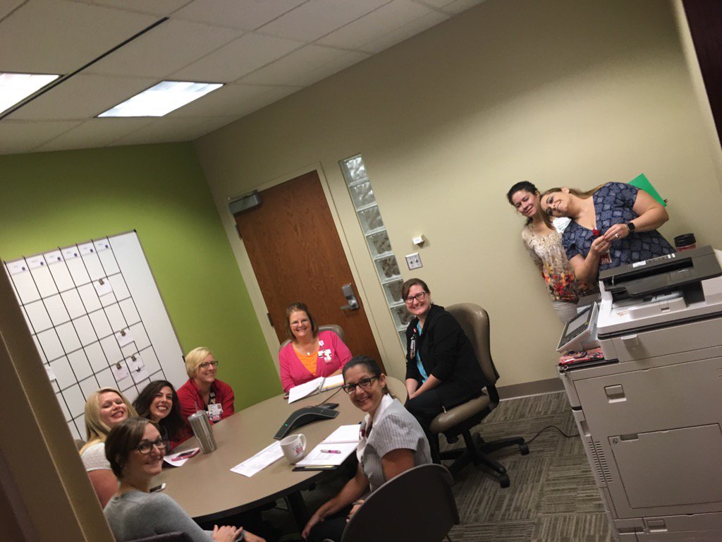RobertaSzumski's tweet photo. First team huddle in our new home away from home. Thanks to all those who made this an awesome space! #iuhfive https://t.co/sWnkrPbcjV