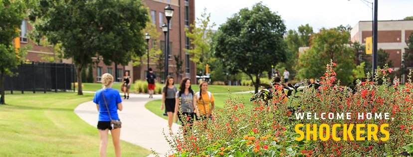 A huge welcome home to all our students moving in today and tomorrow! #wichitastate