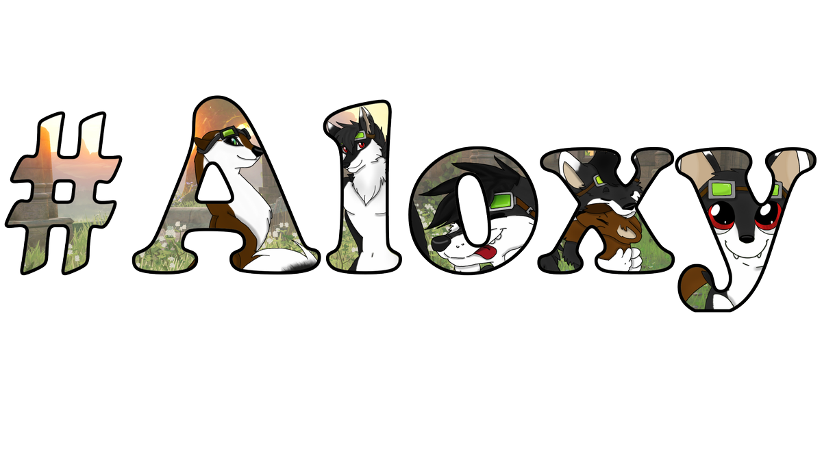 Alive_HD's tweet photo. So....ich muss mich in Gimp wieder rein finden.... äh #Aloxy? xD https://t.co/U9vm2kMbfd