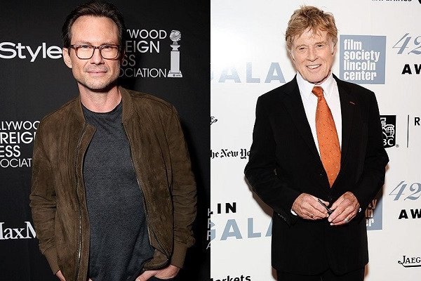 August 18: Happy Birthday Christian Slater and Robert Redford  