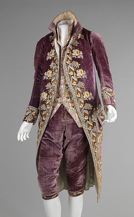 A French court suit, 1810, from The Met! #fashion #twitterstorians #fashionhistory  #fashionfriday