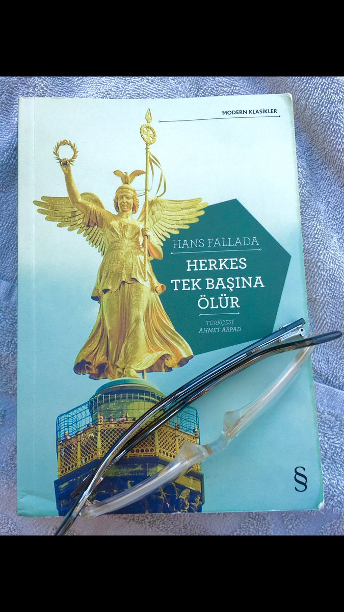 YesimSonmezer's tweet photo. @EnSonNeOkudun 
Herkes Tek Başına Ölür
Hans Fallada
@EverestKitap 
#EnSonNeOkudun https://t.co/XRgHQ4Oedy