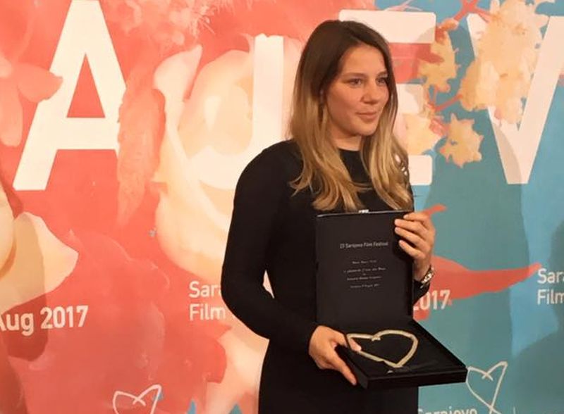 Best short film is “Into the Blue” by #Dubrovnik's Antoneta Alamat Kusijanović @23rdSFF