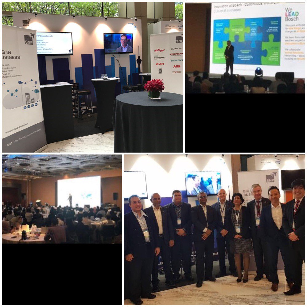 SNP_Asia's tweet photo. Great association with #SAP AIS. Proud moments of truth..Thanks #Bosch Story of Change. Digital Innovation #seaais #sapsea #sapinnovation https://t.co/rkInIzzE2r