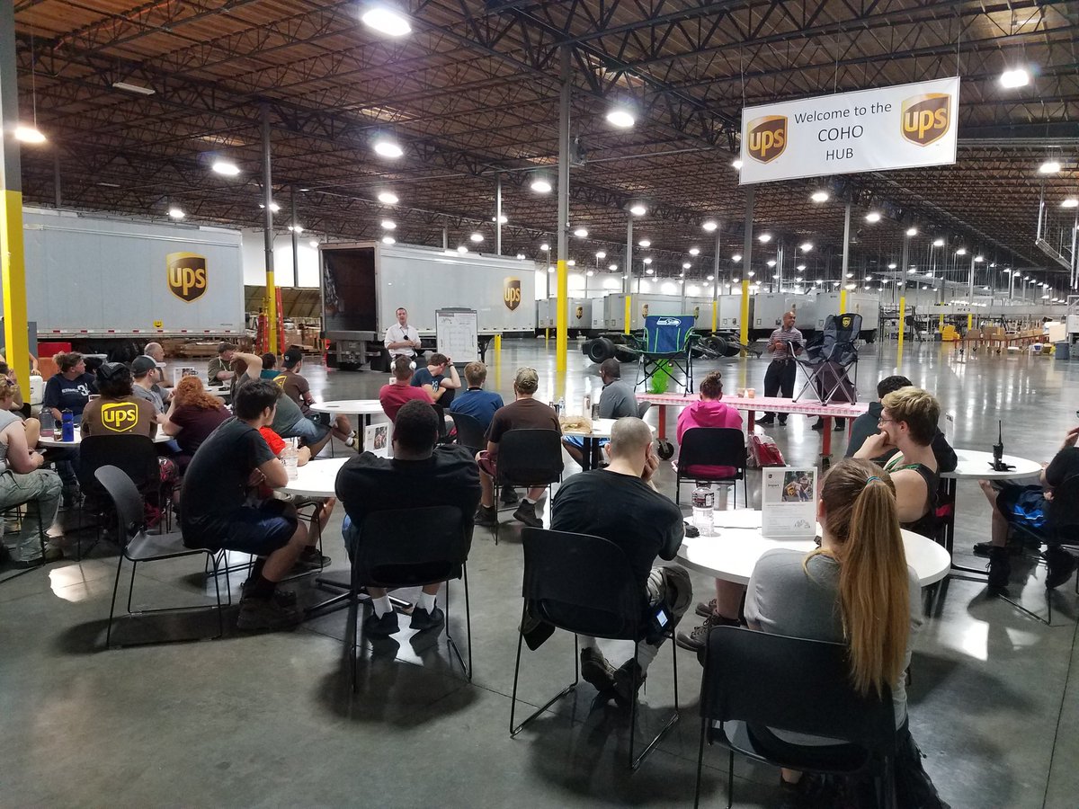 COHO Mgr <a href="/rpg4169/">Ryan Gallegos</a> <a href="/NEHUBPEAK/">NE HUBs</a> talking about United Way, Referrals, and safety before we celebrate another injury free month.