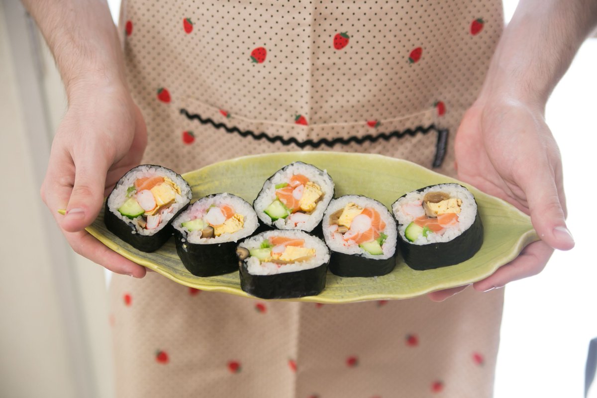 ExPlusJapan's tweet photo. 🍣Futomaki Sushi!🍣

Always a good day when you get to eat your favorite sushi!

Here's our newest sushi-making tour: https://t.co/D6YihFxpEI https://t.co/IjK2i76Veu
