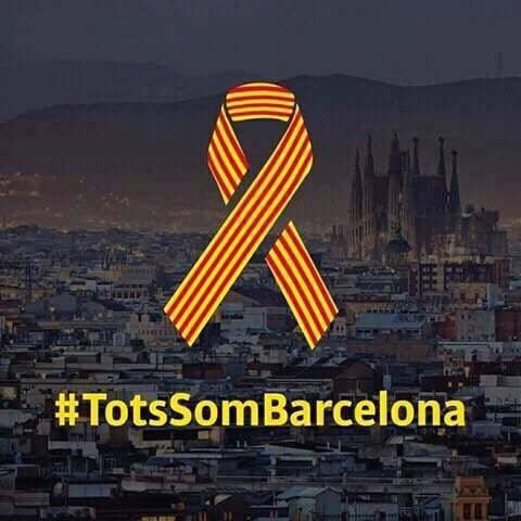 HotelAngelesFig's tweet photo. Todo nuestro apoyo y condolencias a los familiares y a los heridos en el ataque terrorista de #Barcelona #TotsSomBarcelona #NoAlTerrorismo https://t.co/Fyezj29XdZ