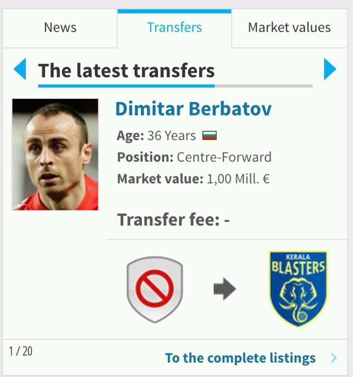 meolessi01's tweet photo. Reports suggests that @KeralaBlasters signed Dimitar Berbatov. Announcement Coming Soon
@IndSuperLeague @kbfc_manjappada 
@fni @BaljitRihal https://t.co/9D8YcTzvkP
