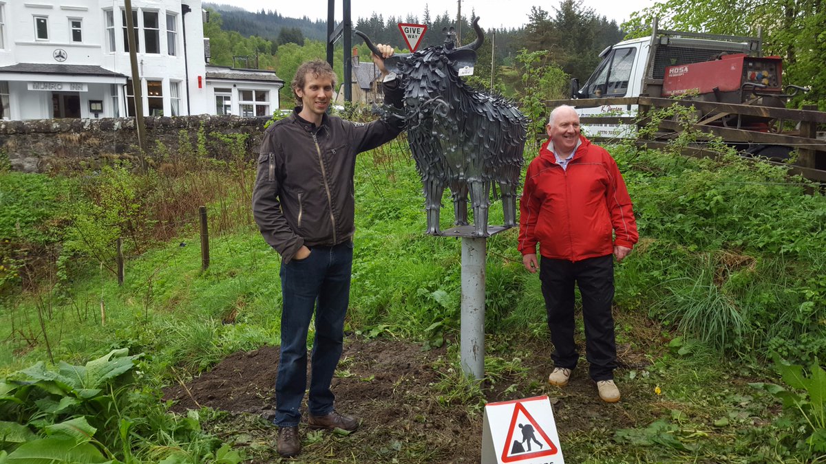 robroycountry's tweet image. Proud of LETi BLiSS trail collaboration with @SustransScot on NCR7 Stathyre. Look at the result! ruralnetwork.scot/news-and-event… @VisitScotland