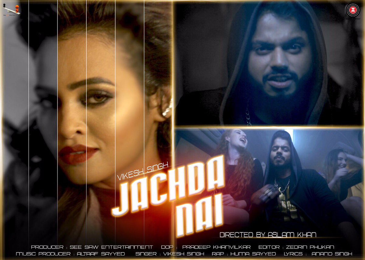 SeeSawEntertainment (@seesawentertain) on Twitter photo Excited to announce the first poster of our new song #JachdaNai directed by #AslamKhan. Song Launch is Monday 12pm! <a href="/ZeeMusicCompany/">Zee Music Company</a> Excited to announce the first poster of our new song #JachdaNai directed by #AslamKhan. Song Launch is Monday 12pm! <a href="/ZeeMusicCompany/">Zee Music Company</a>