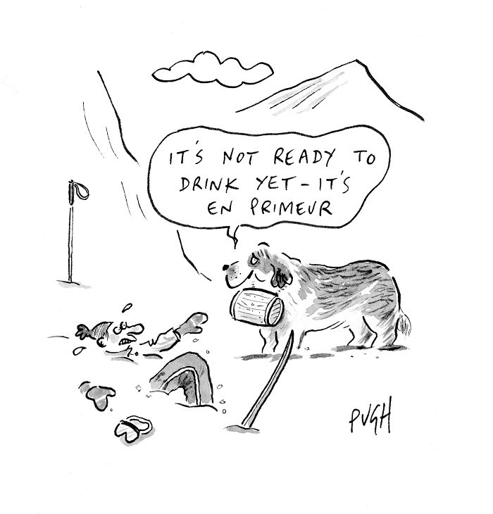 It's not ready to drink yet...