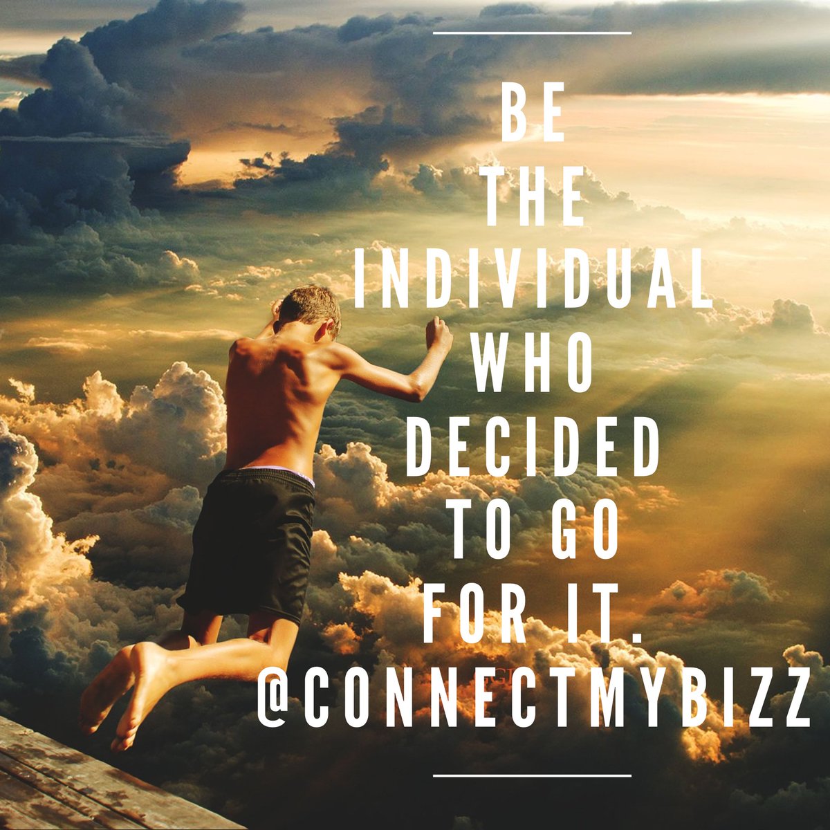 gawilsononline's tweet photo. Decide to go for it! #SmallBiz #bizzjournal #bizzmag #smallbusinessconsultant #smallbusinesspodcast #SmallBusiness #goforit #connectmybizz https://t.co/S0vIYHpkkB