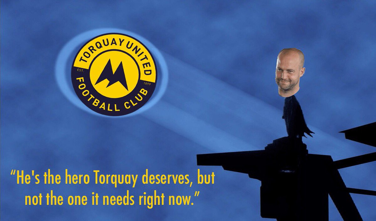 TheTorquayPod's tweet photo. So we'll hunt him. #tufc #GoodbyeNico https://t.co/AOLLRQ1XVp