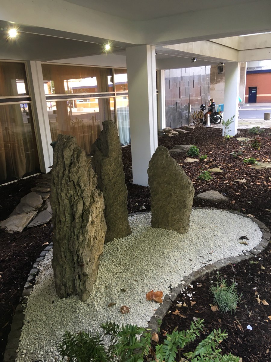 repeator123's tweet photo. Documentation from encountering experimental scupture gardens underneath hotels yesterday #compositeplace #walking #coventry https://t.co/0DEumY0tsn