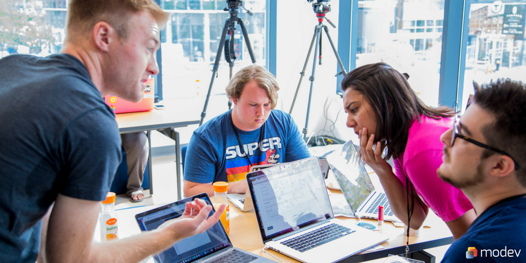 SBDCommunity's tweet photo. Only one more day until #Hackathon comes to #Denver.  Connect with other people in the #dev and #fintech community https://t.co/VwEBZkyD0J https://t.co/61NYVLA9ry
