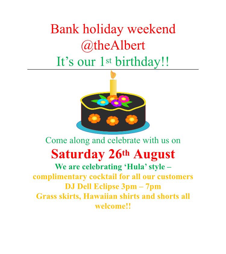 Help us celebrate our 1st birthday hula style! #hulaparty  #fancydress #getyourhulaon