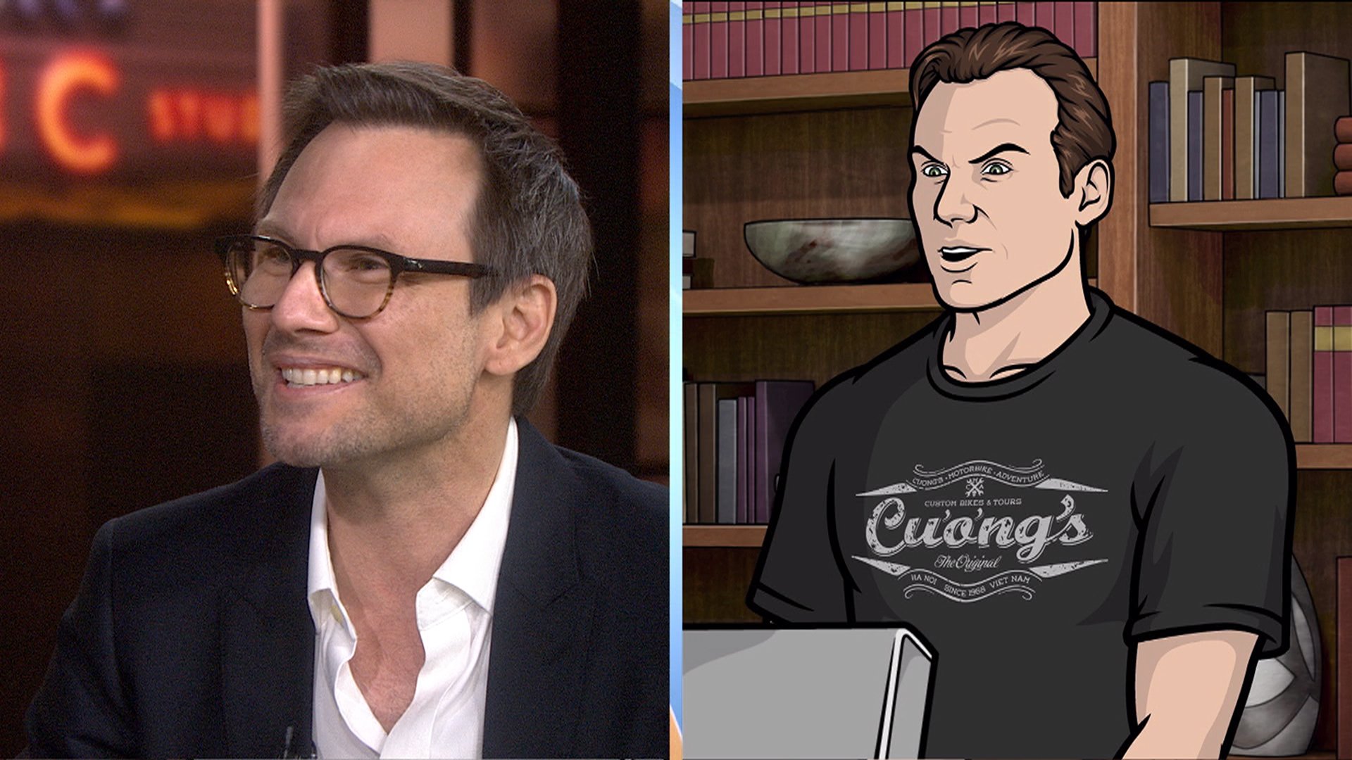 Happy Birthday Christian Slater! We thought he was really great as Slater in Archer... 