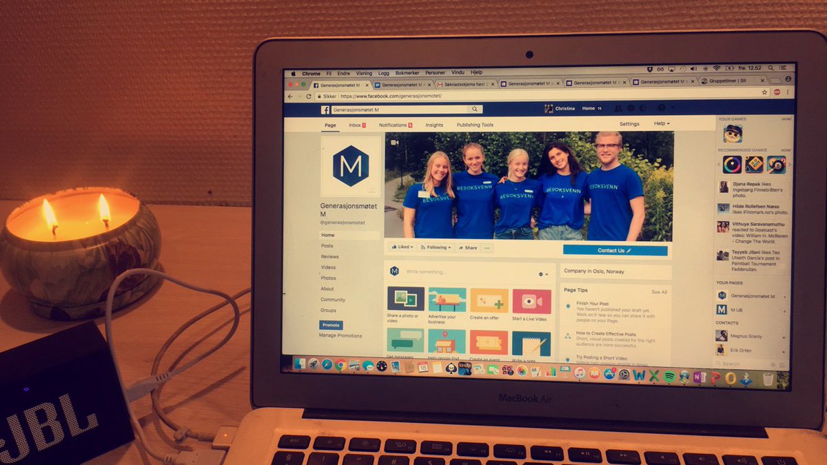 Spennende tider i @Generasjoner! I dag legger vi ut stillingsannonser der vi søker enda flere flotte ungdommer! 😍😍