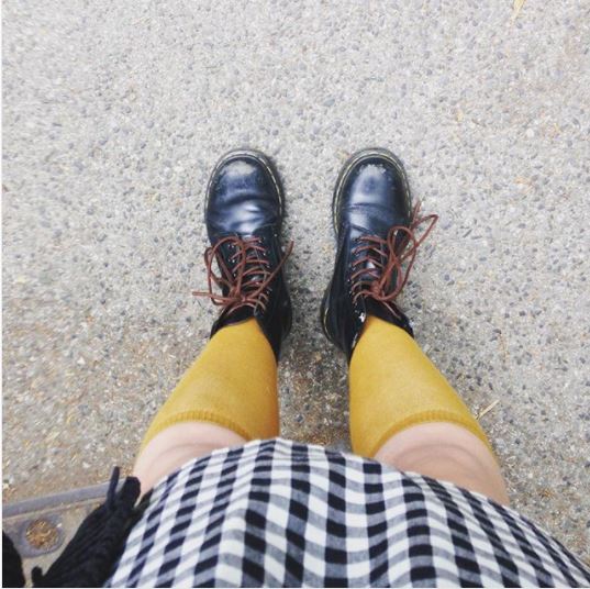 drmartens's tweet photo. DOC’S & SOCKS: Head to our Pinterest for daily #docsnsocks inspiration: https://t.co/bAwNsB4arj. Photo by traisling. https://t.co/sXt3IZJgtu