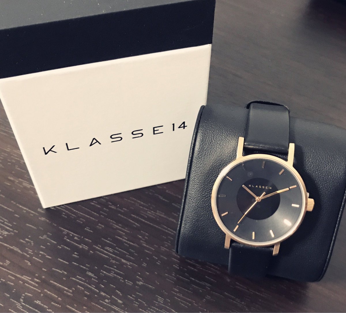 花郷 on Twitter: "KLASSE14さんより、素敵な時計を頂きました。♡ モデル/VOLARE DARK ROSE 36MM