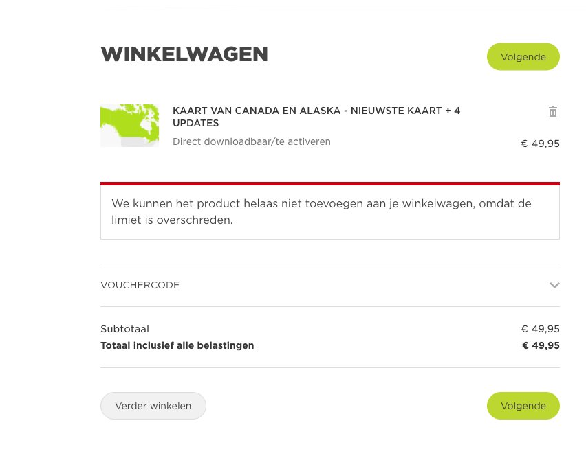 nielsdamen's tweet photo. @TomTomBenelux Al heel de ochtend bezig om een aankoop te doen. Wat 1 ellende!! https://t.co/0DyrxEbbAX