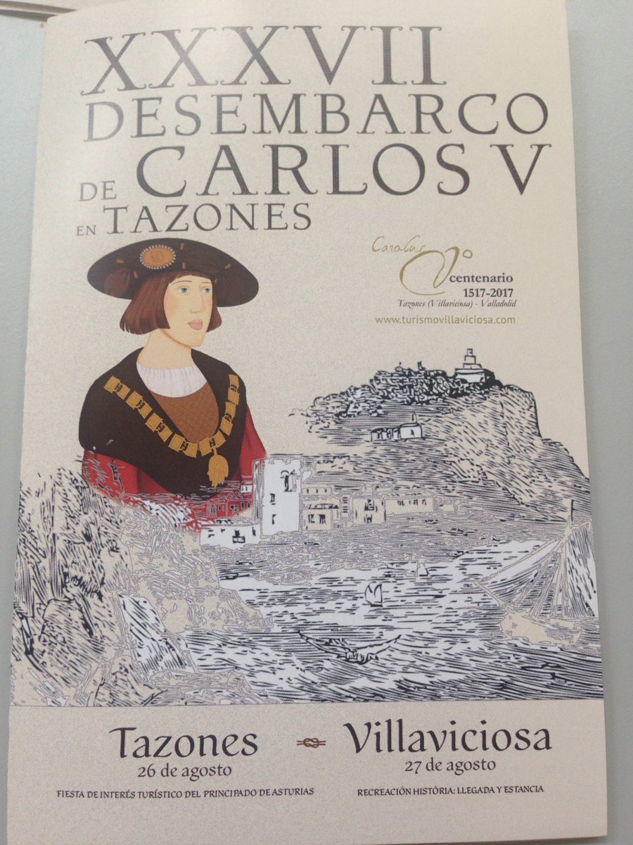 cris_alsol's tweet photo. Sabado 26 en #Tazones #Asturias recreacion teatral del Desembarco #CarlosV  Te apuntas? https://t.co/yS6l5njBBi