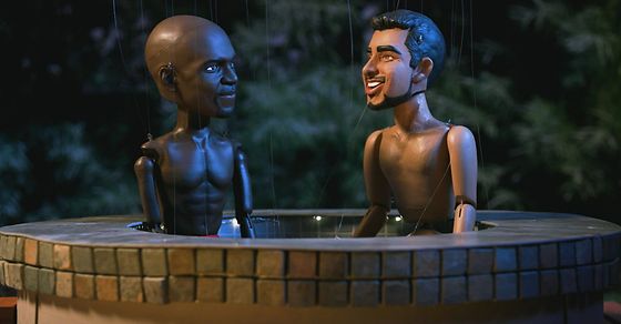 fusetv's tweet photo. Watch @WValderrama and @TerryCrews' puppets get together in the hot tub to chat about THAT #PuppetShitshow finale💦 https://t.co/6ZWlKtpbTf https://t.co/0miEXeQR0X